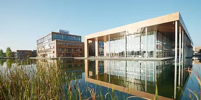 Außenansicht Infineon Campeon München